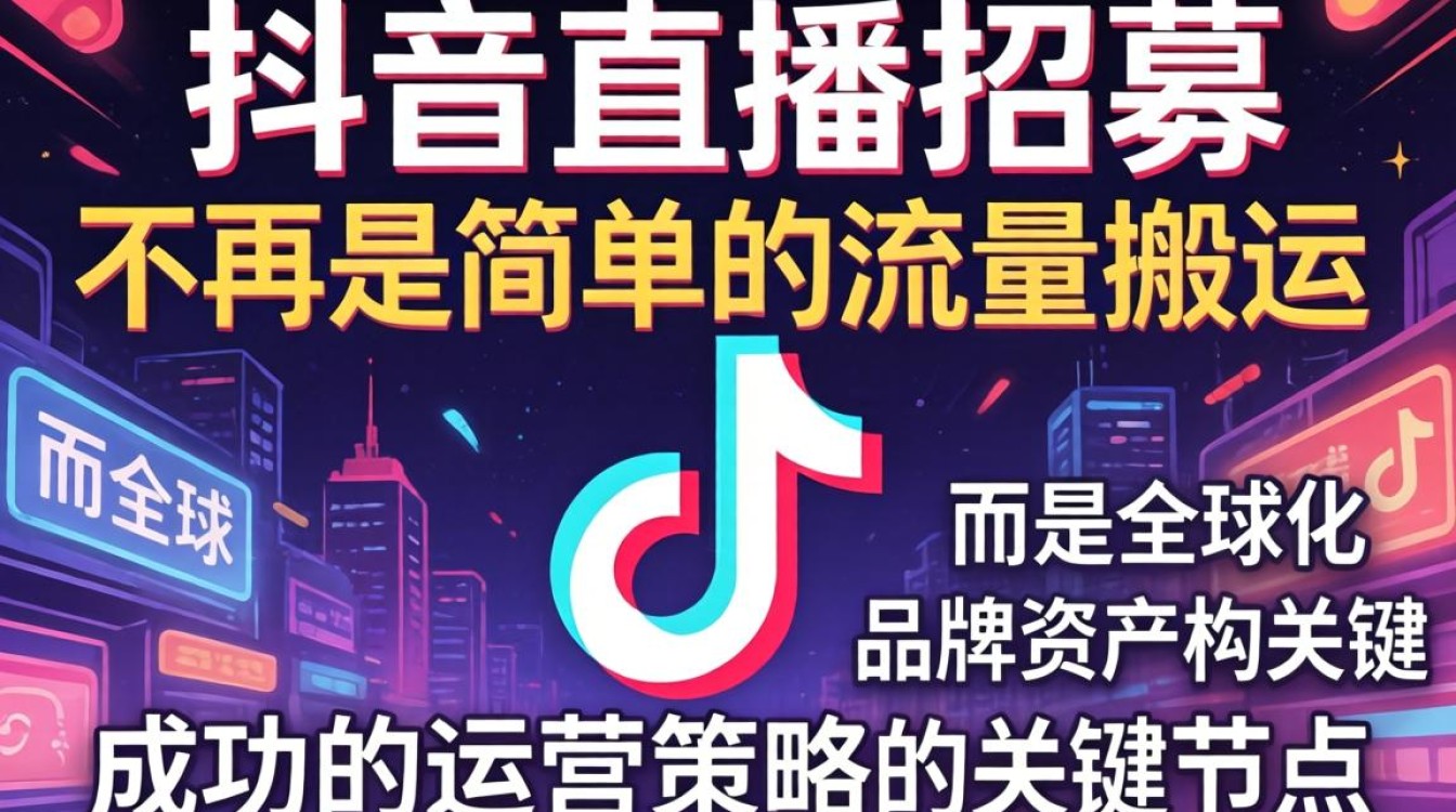TikTok 主播招募令 全球化运营策略思维