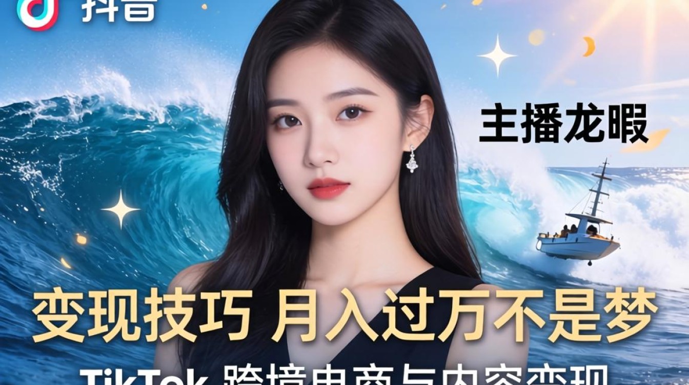 TikTok 主播龙暇月入过万是真的吗