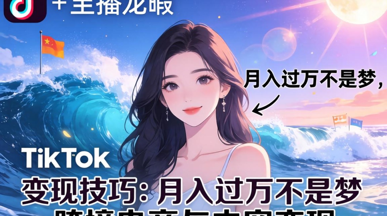 TikTok 主播龙暇月入过万是真的吗