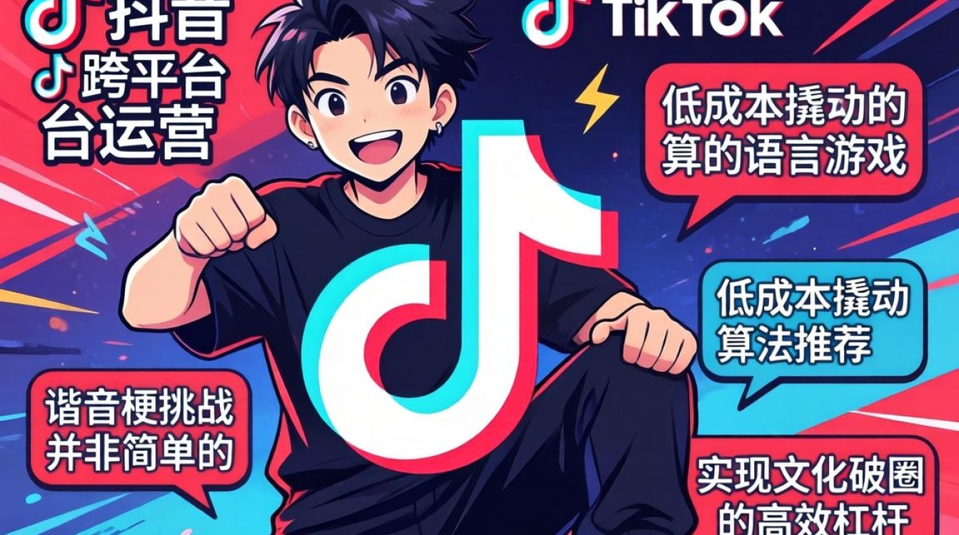 抖音国外tiktok谐音梗挑战怎么运营