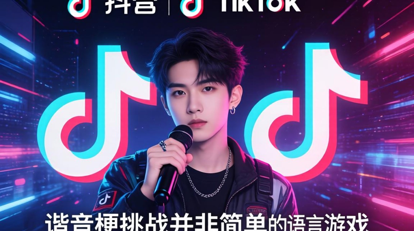 抖音国外tiktok谐音梗挑战怎么运营