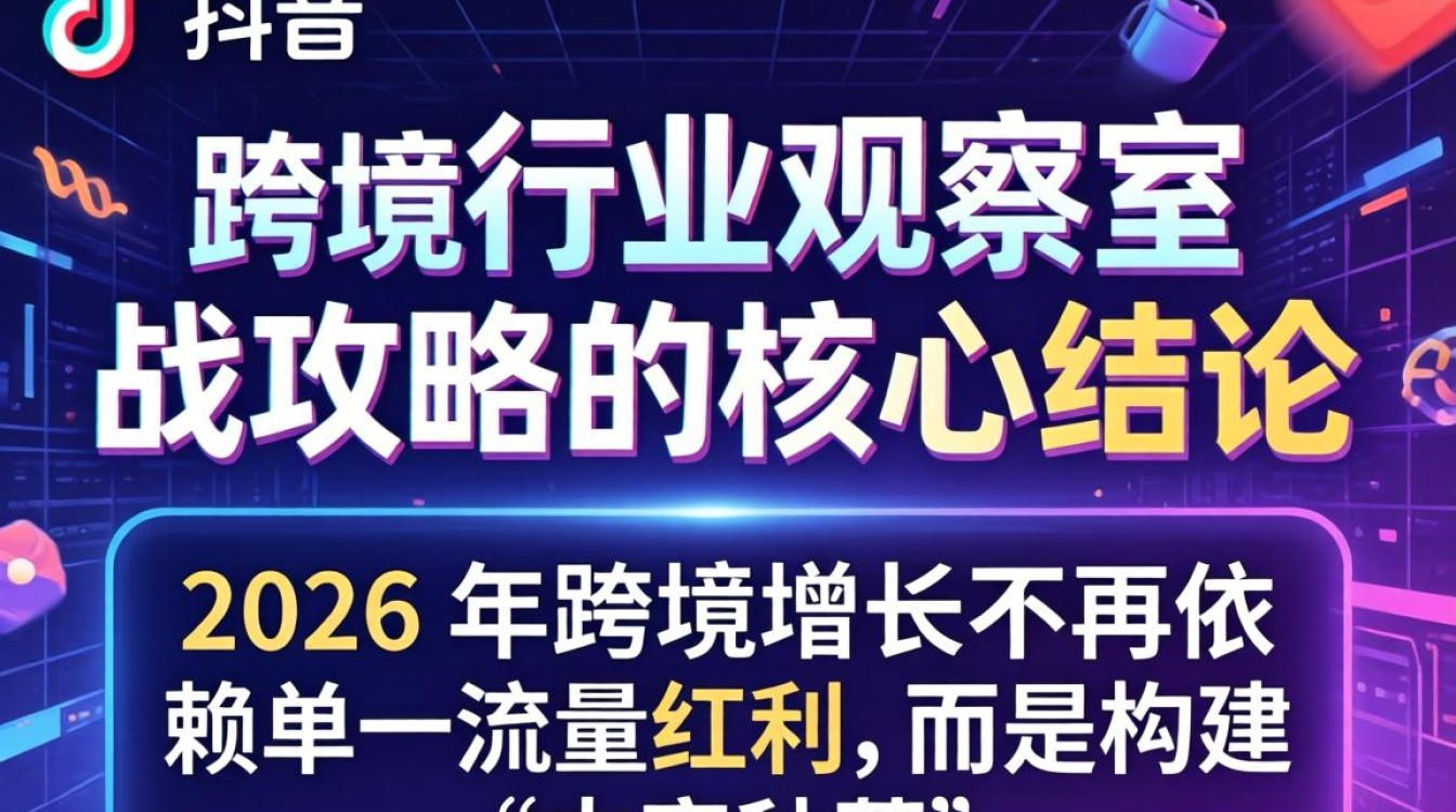 TikTok 行业观察室 跨境电商实战攻略