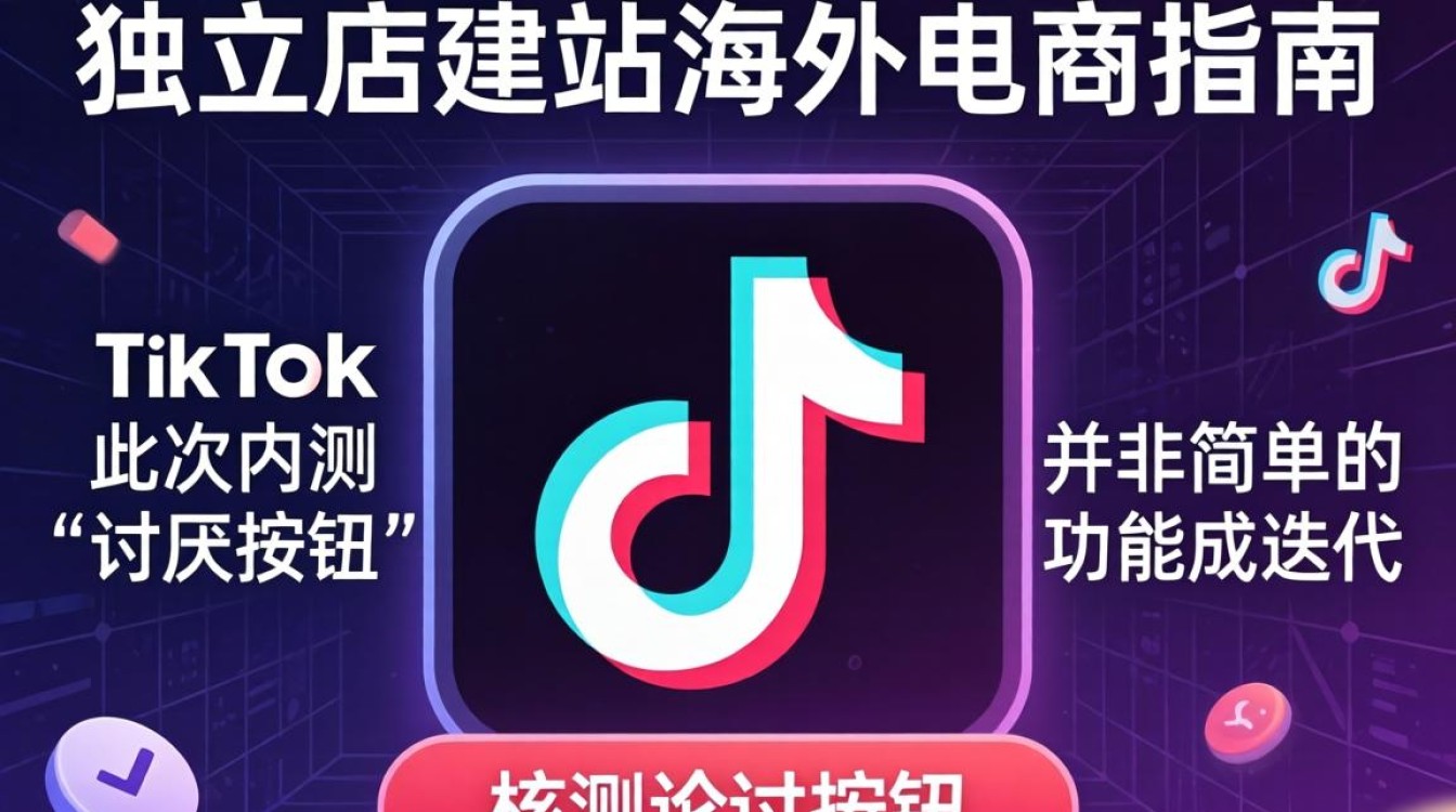 TikTok 内测讨厌按钮功能