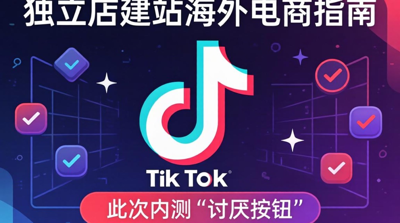 TikTok 内测讨厌按钮功能