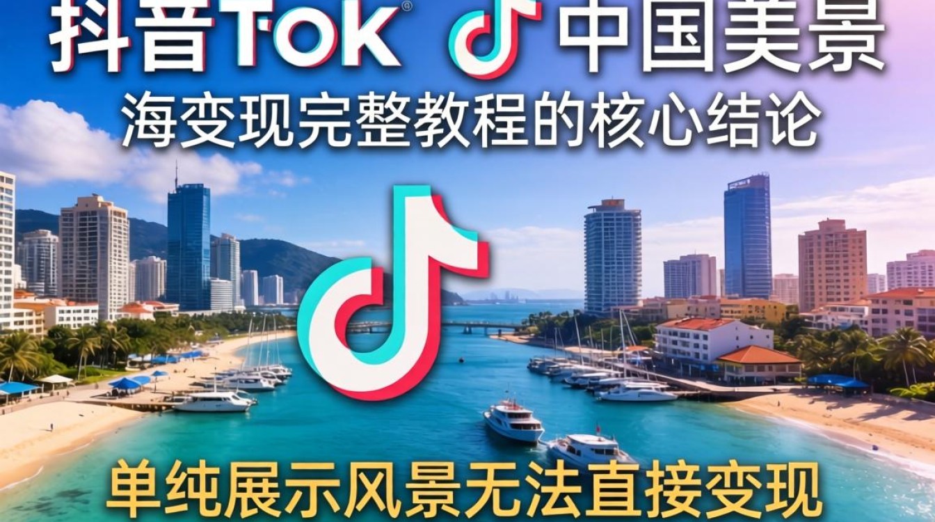 TikTok 上中国美景 出海变现完整教程