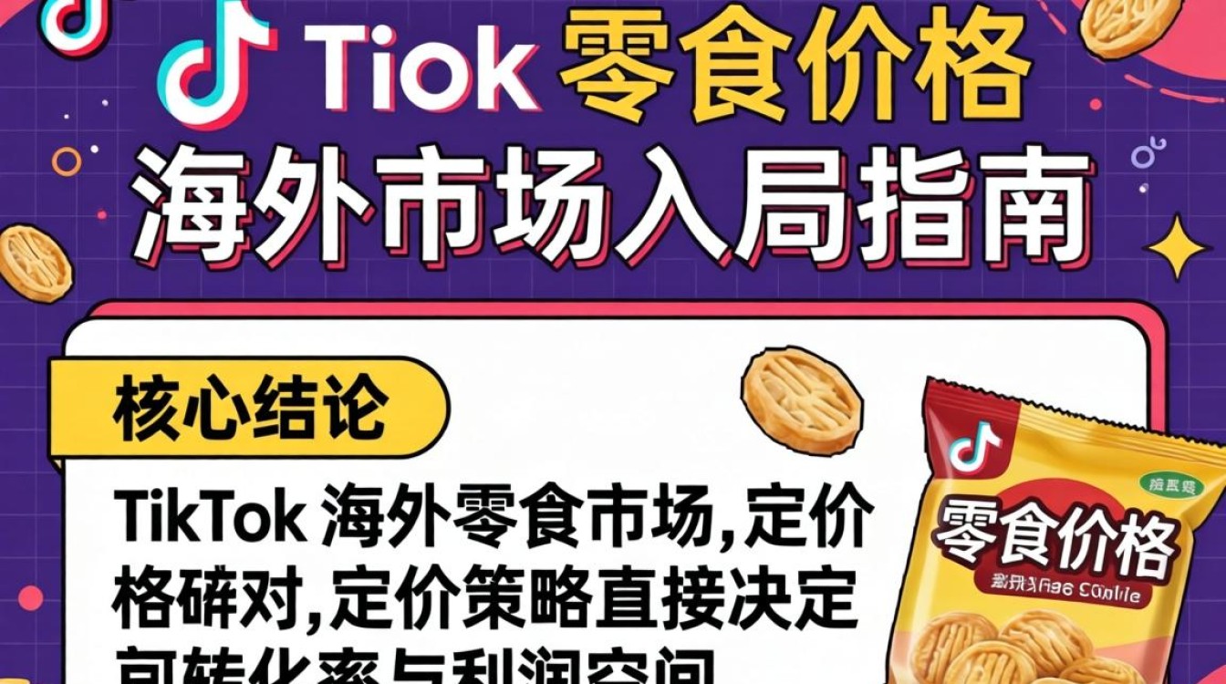 TikTok 零食价格 海外市场入局指南,TikTok 零食怎么卖到国外? TikTok 零食价格 海外市场入局指南