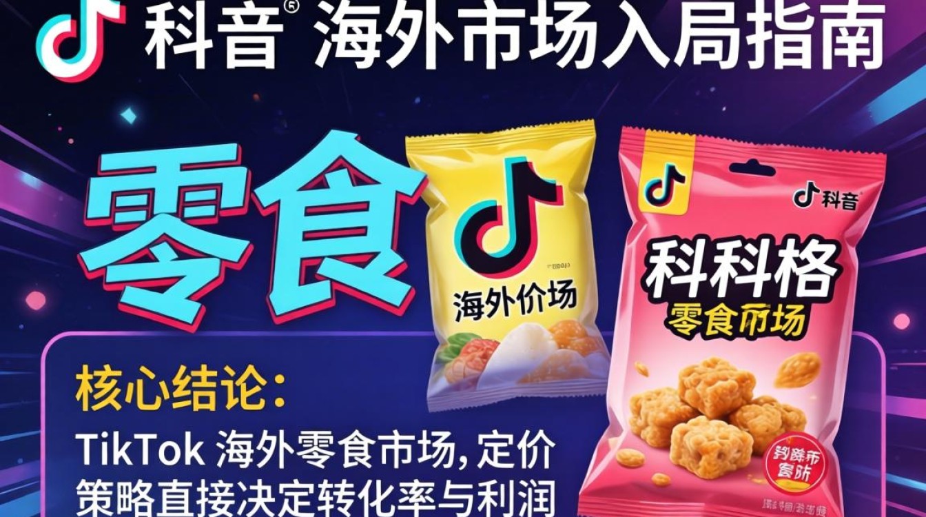TikTok 零食价格 海外市场入局指南,TikTok 零食怎么卖到国外? TikTok 零食价格 海外市场入局指南