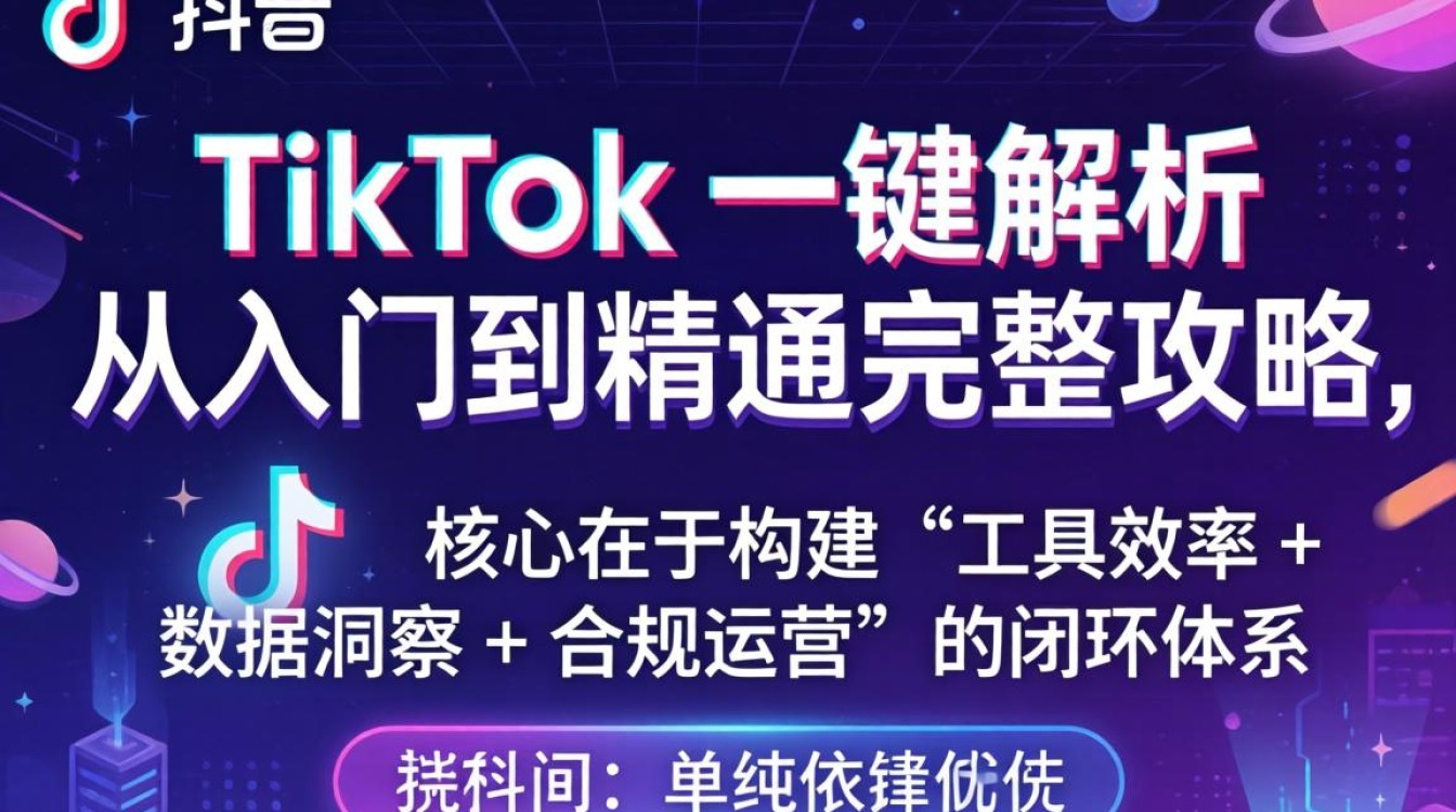 TikTok 一键解析从入门到精通完整攻略