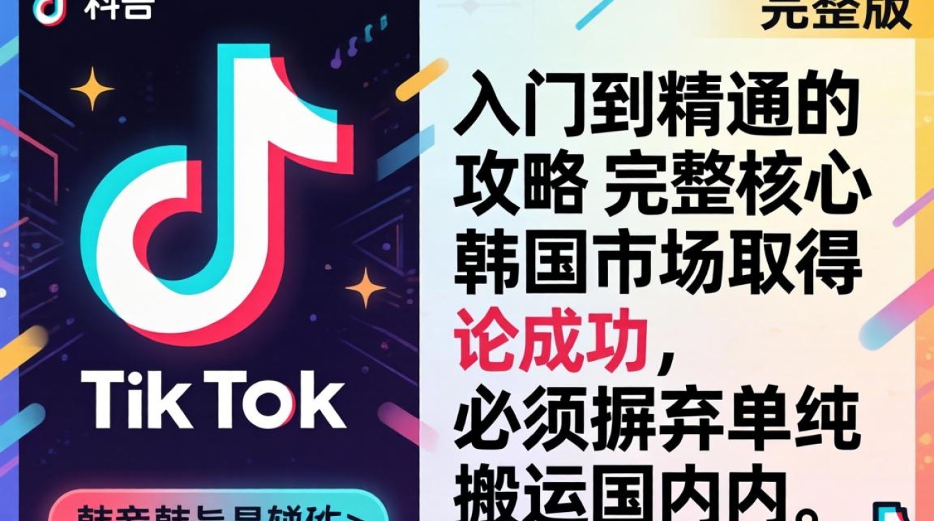TikTok 韩语完整版从入门到精通完整攻略