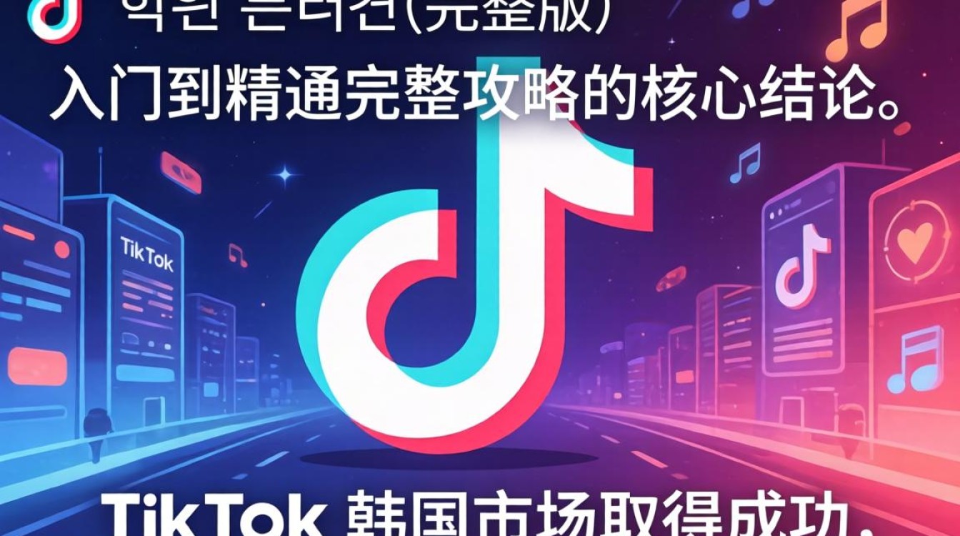 TikTok 韩语完整版从入门到精通完整攻略