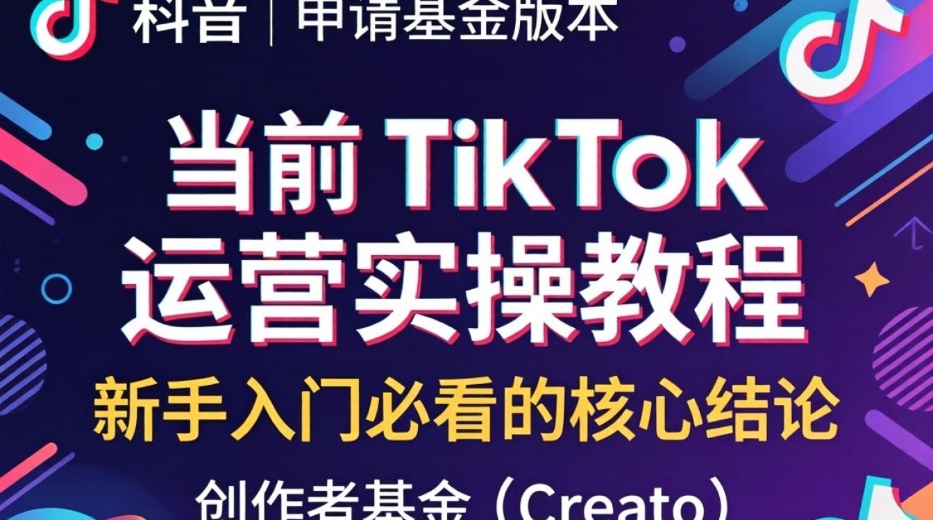 新手如何申请 TikTok 创作者基金