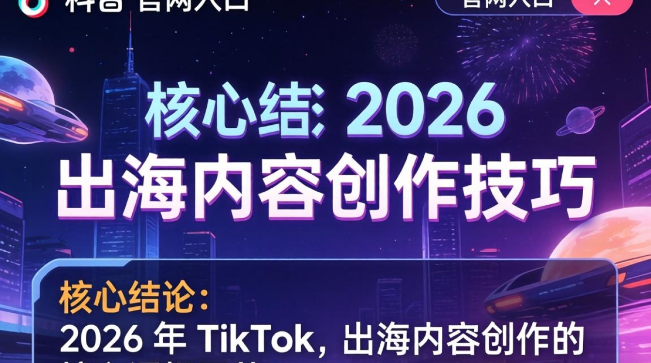 TikTok 官网入口 2026 出海内容创作技巧,TikTok 怎么注册? TikTok 官网入口 2026 出海内容创作技巧