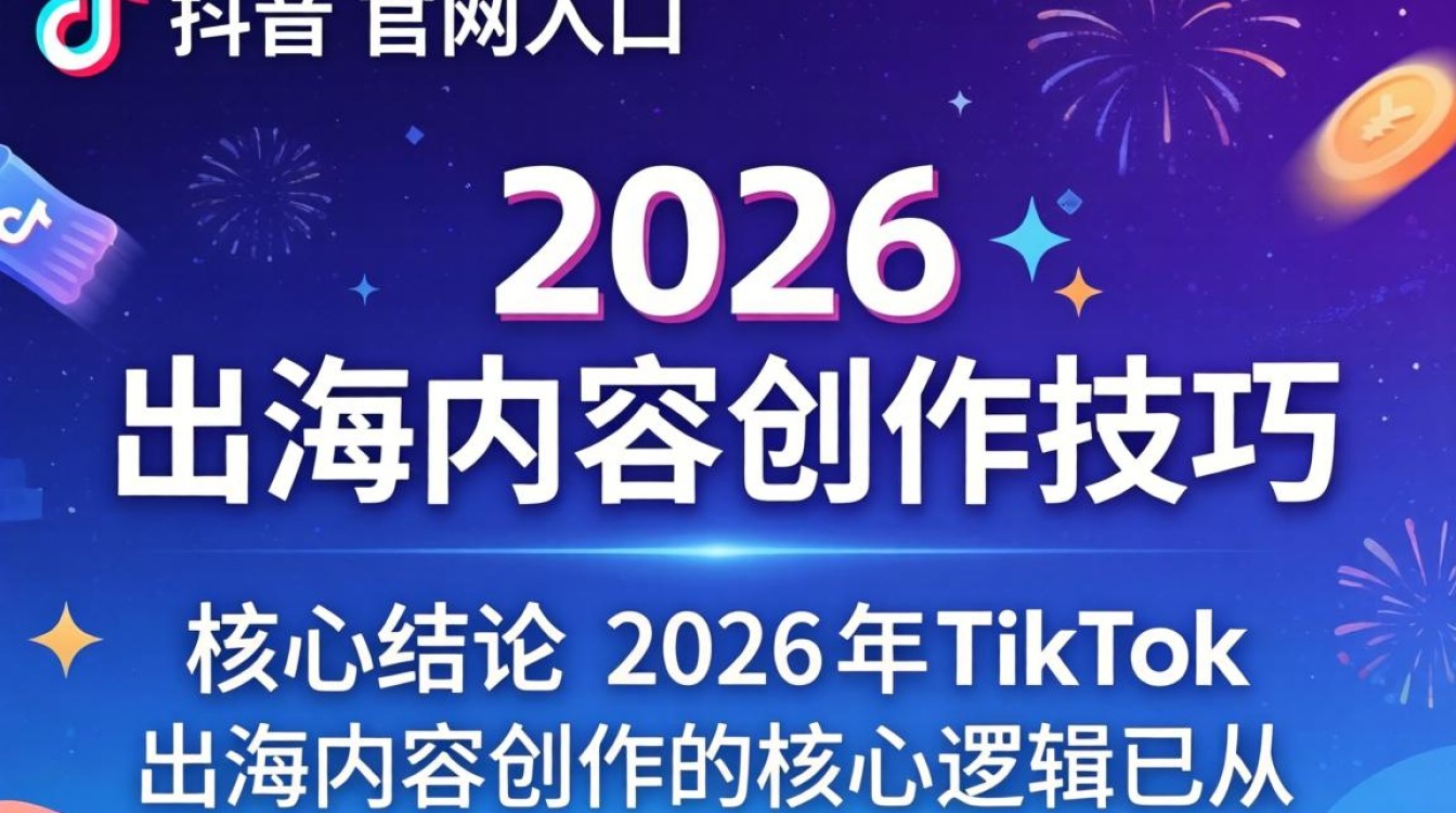TikTok 官网入口 2026 出海内容创作技巧,TikTok 怎么注册? TikTok 官网入口 2026 出海内容创作技巧