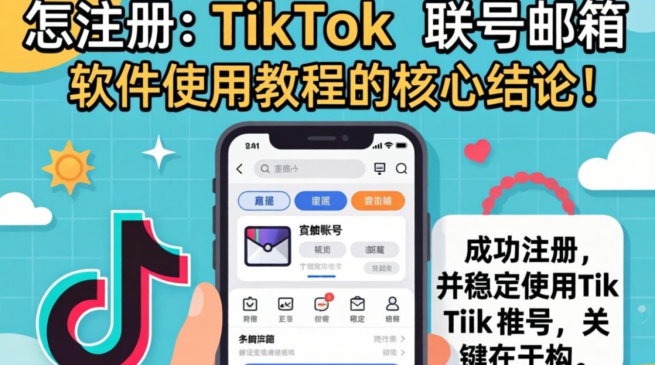 tiktok账号注册教程及邮箱验证方法