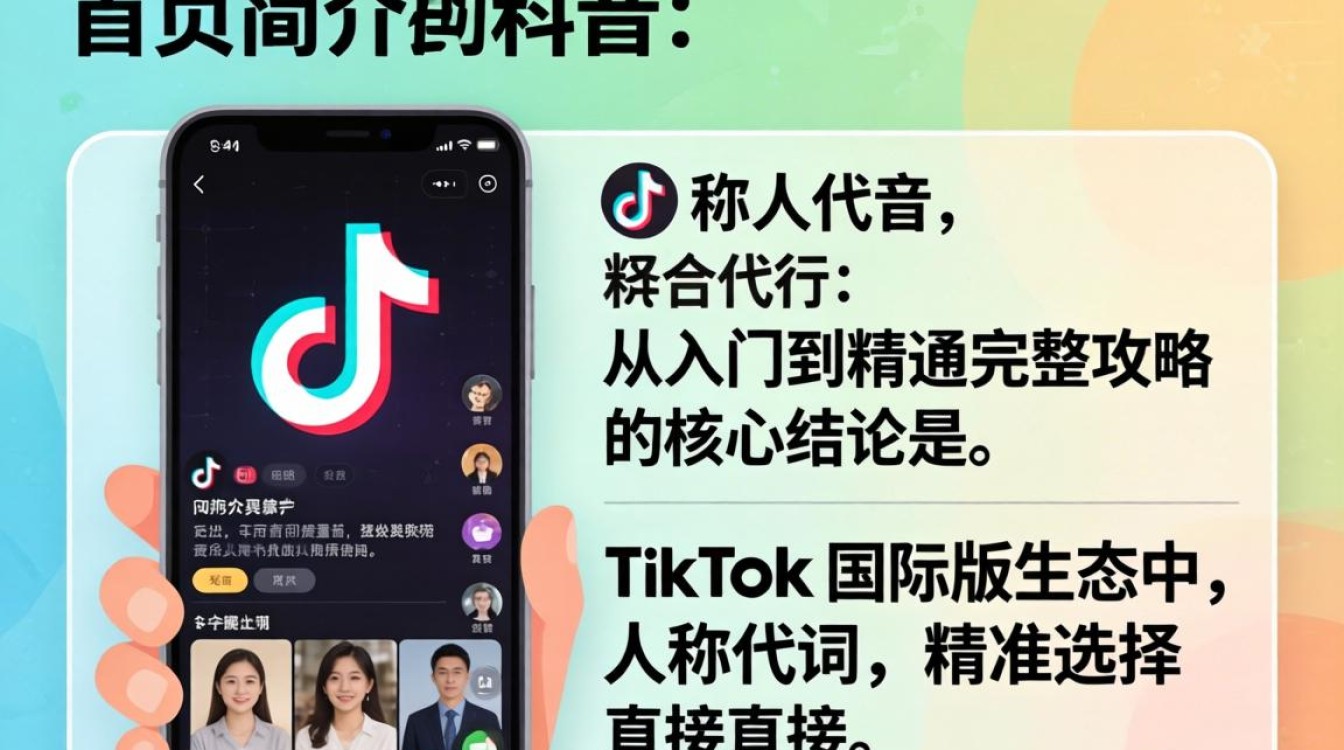 TikTok 主页简介人称代词怎么用