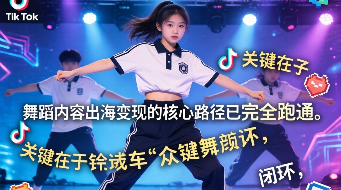 TikTok 舞蹈初中生怎么出海变现