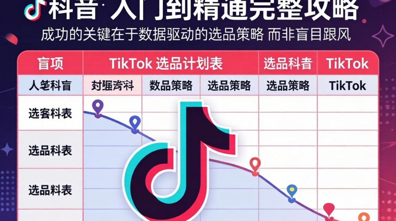 TikTok 选品计划表从入门到精通完整攻略