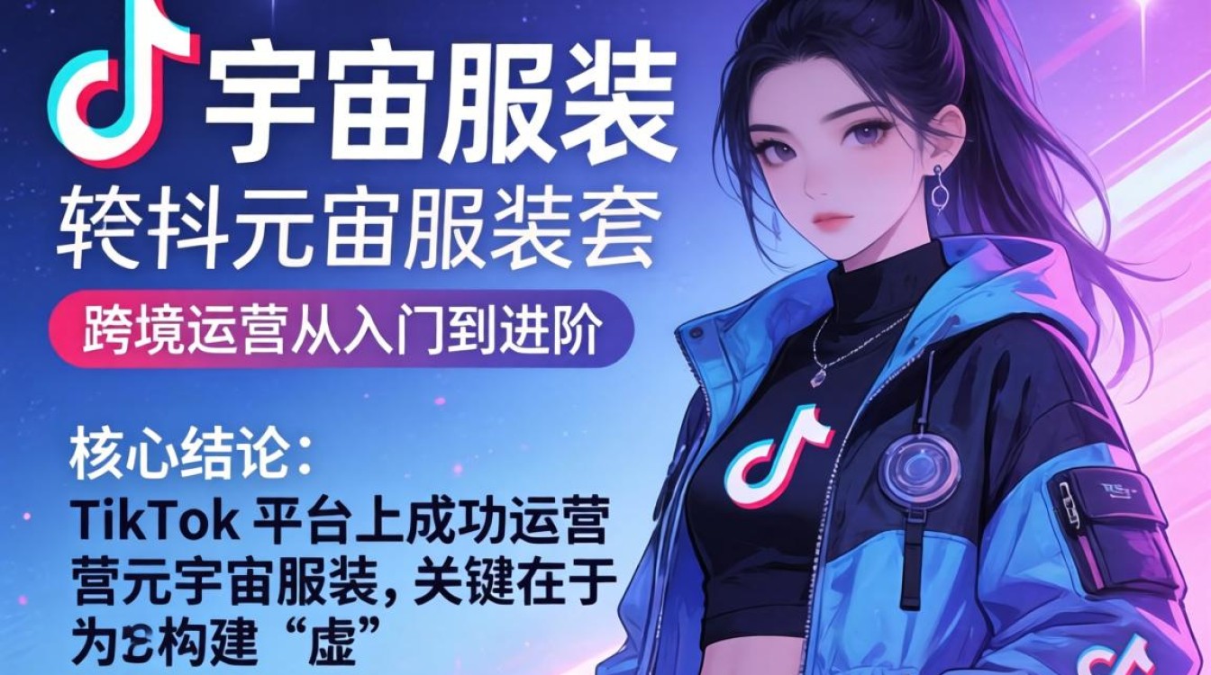 TikTok 元宇宙服装跨境运营从入门到进阶