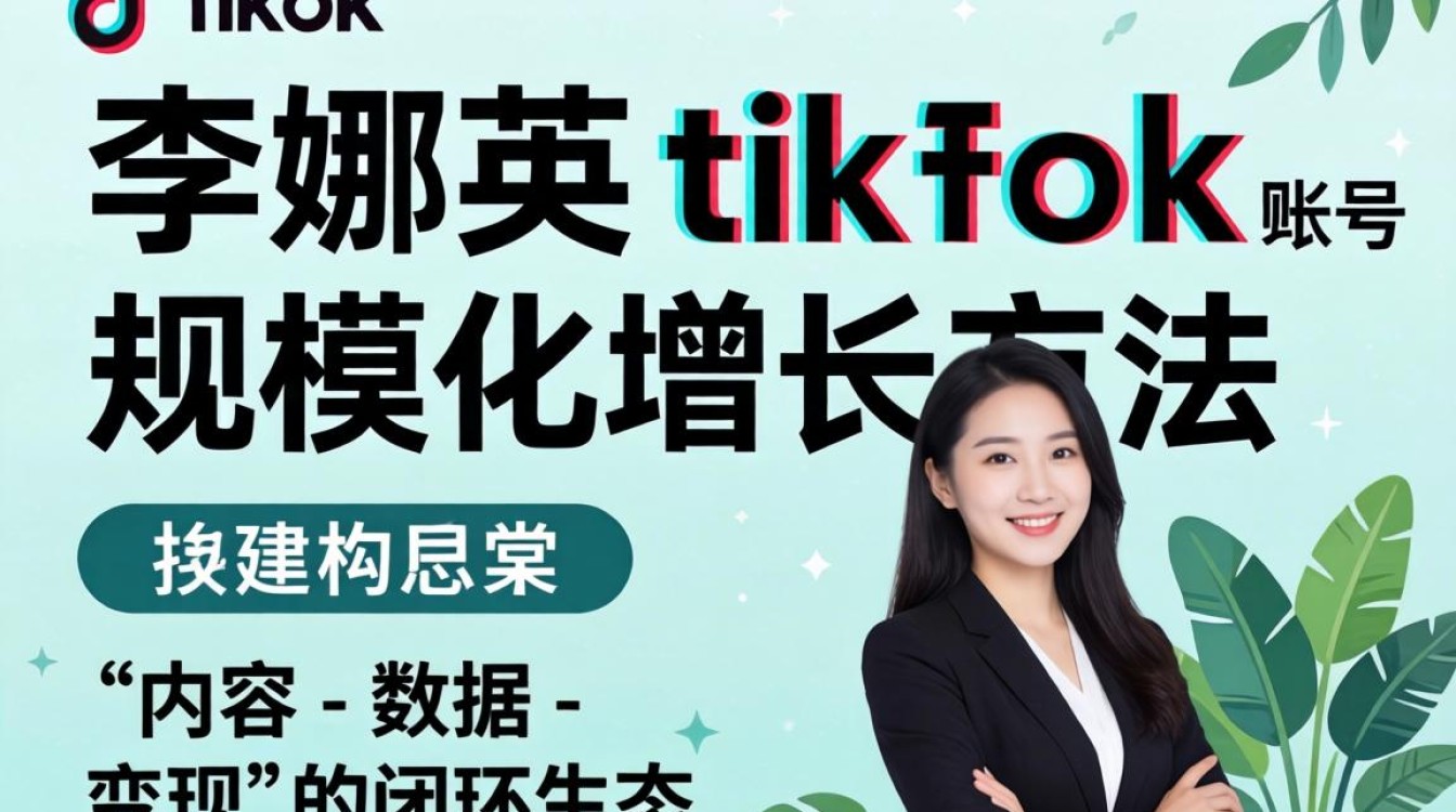 专业运营李娜英tiktok账号怎么做