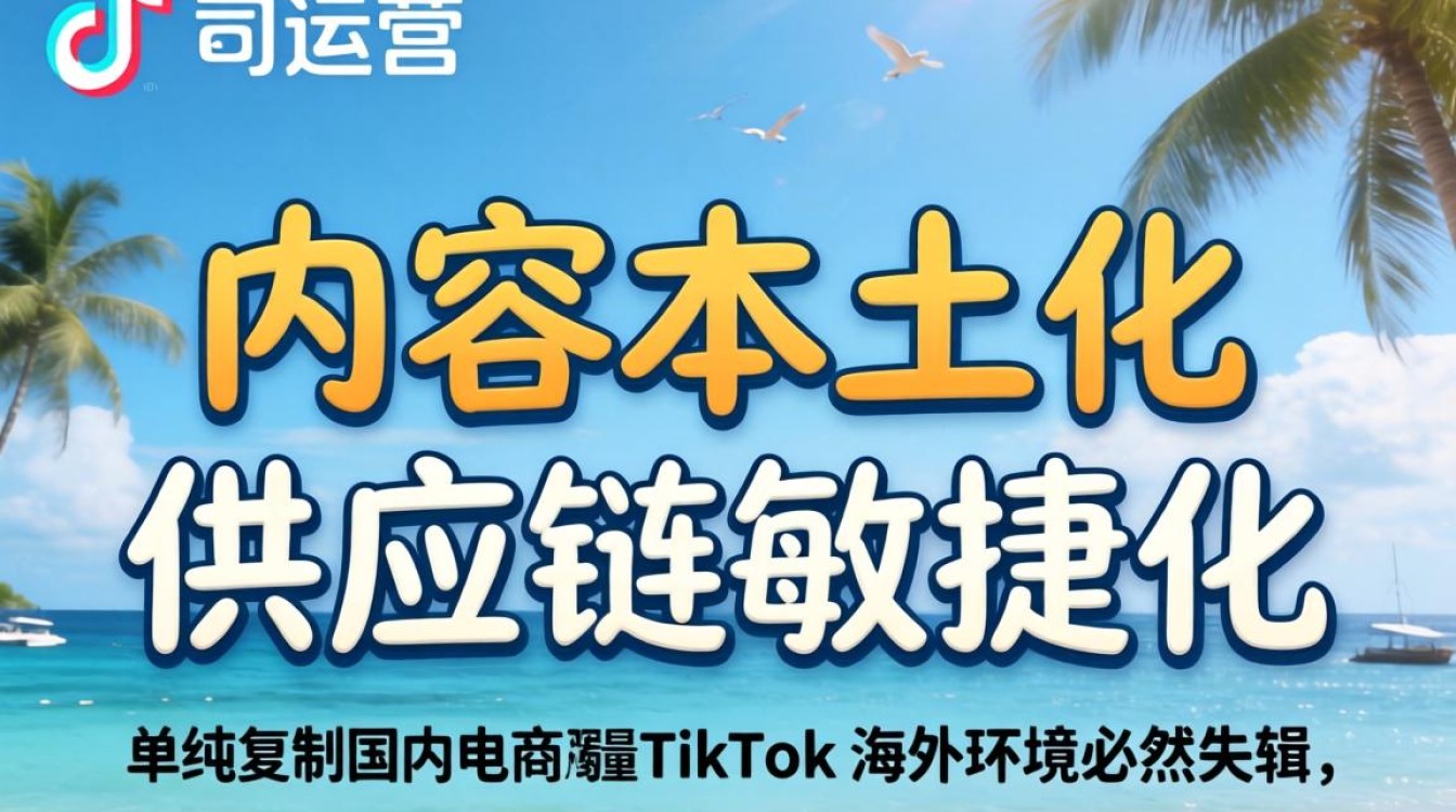 TikTok 和国内电商 跨境运营从入门到进阶