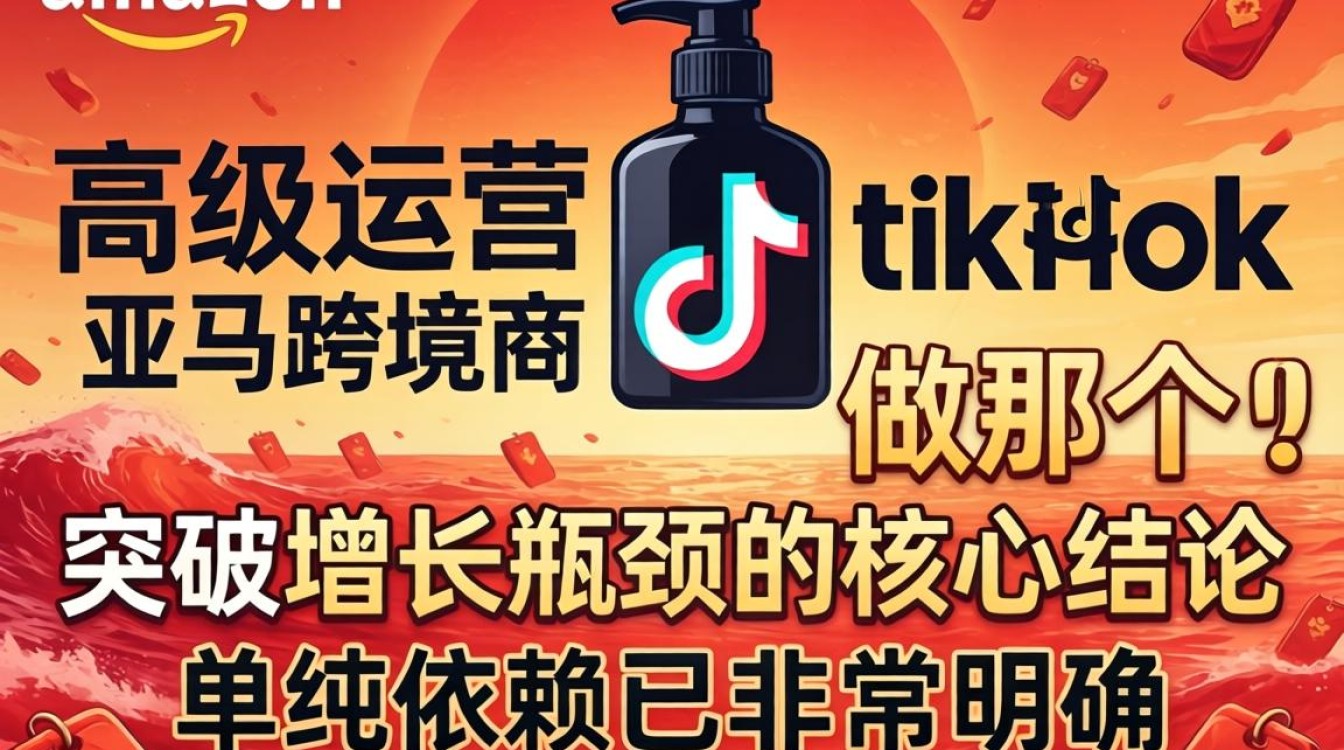 高级运营 亚马逊和tiktok做那个 突破增长瓶颈