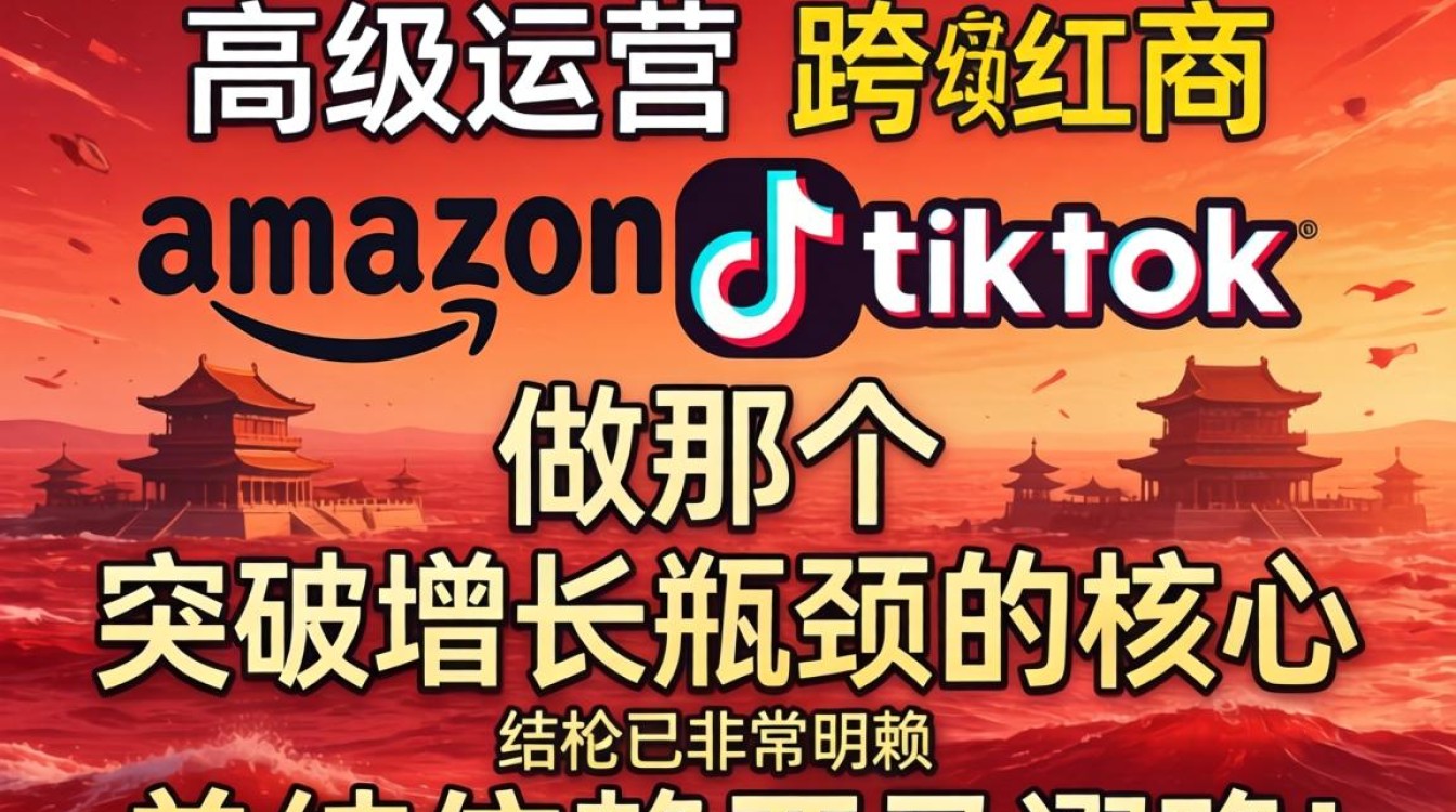 高级运营 亚马逊和tiktok做那个 突破增长瓶颈