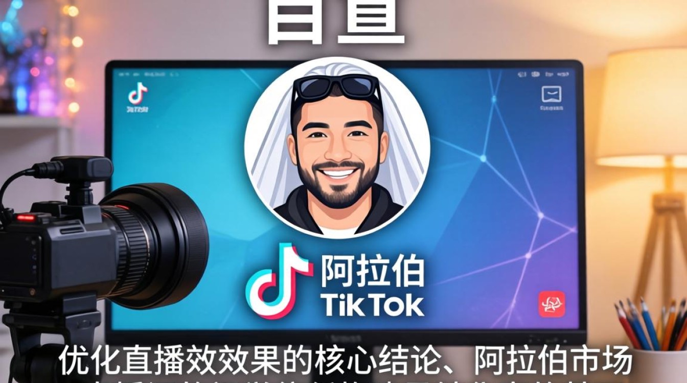 阿拉伯TikTok头像优化直播效果技巧