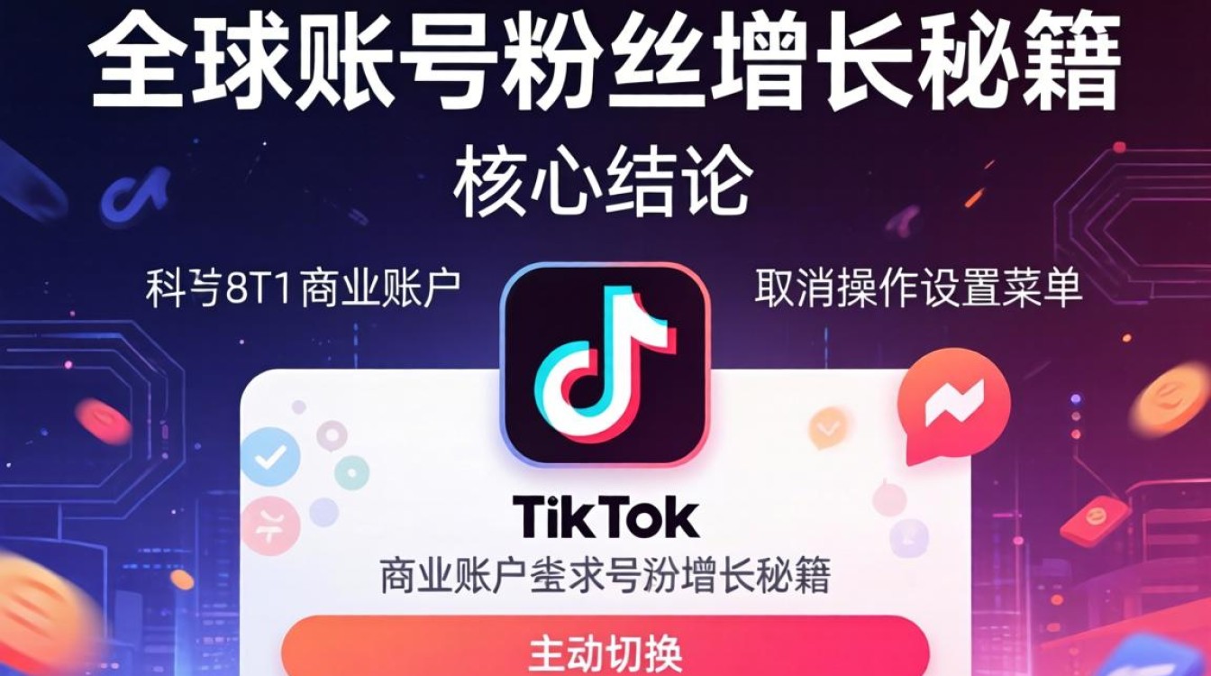 TikTok 商业账户怎么取消