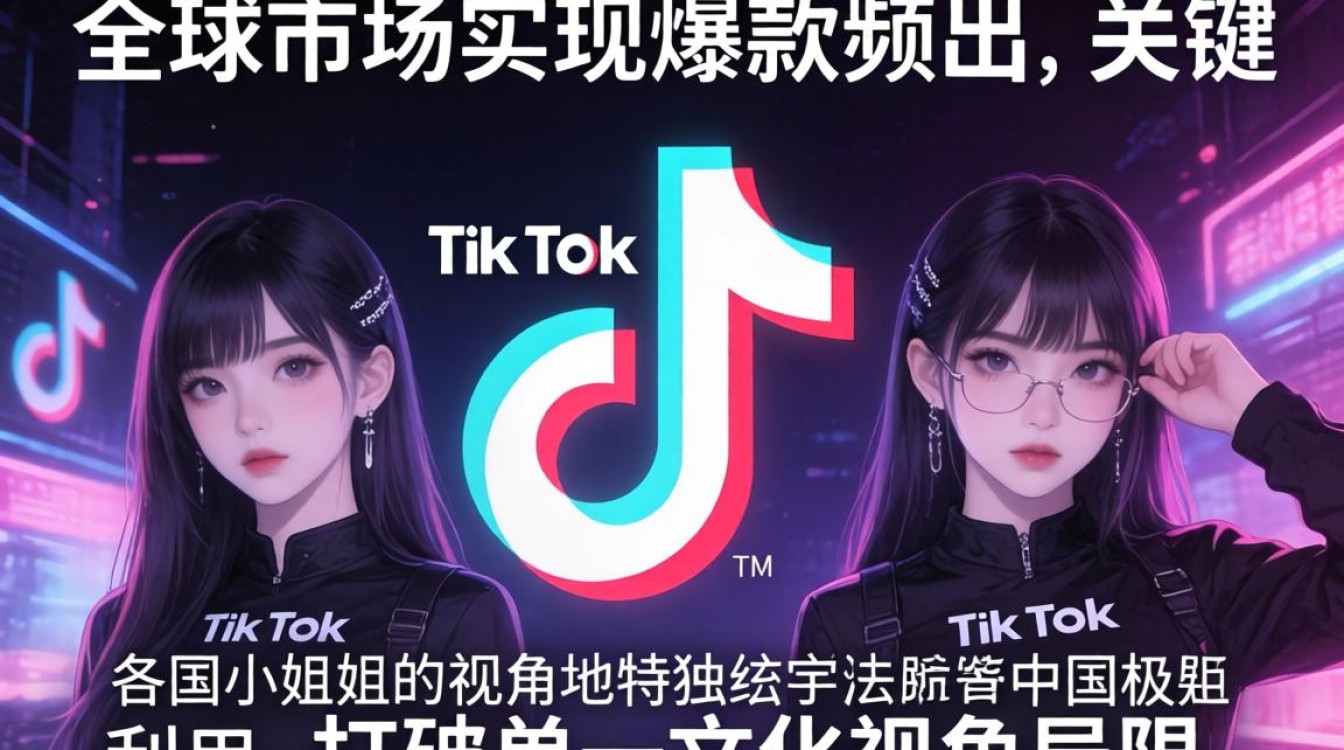 TikTok 各国小姐姐内容创作技巧