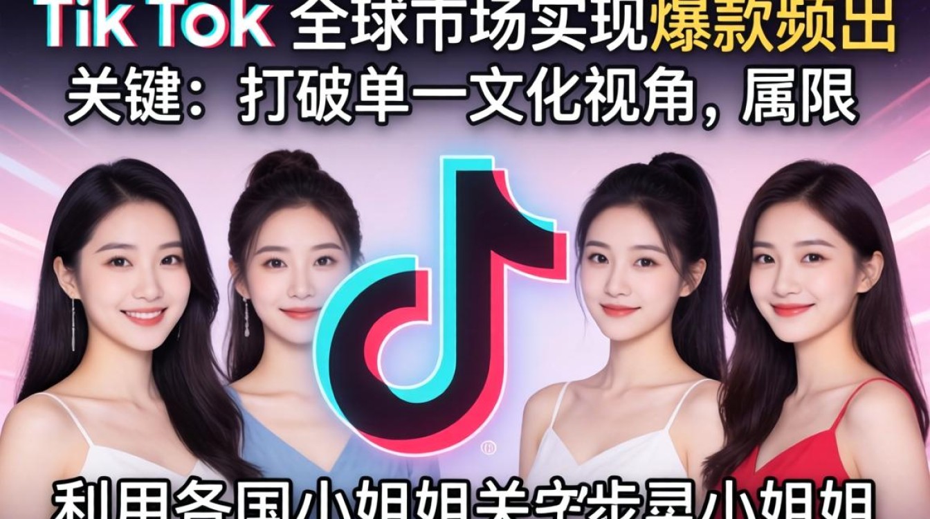 TikTok 各国小姐姐内容创作技巧