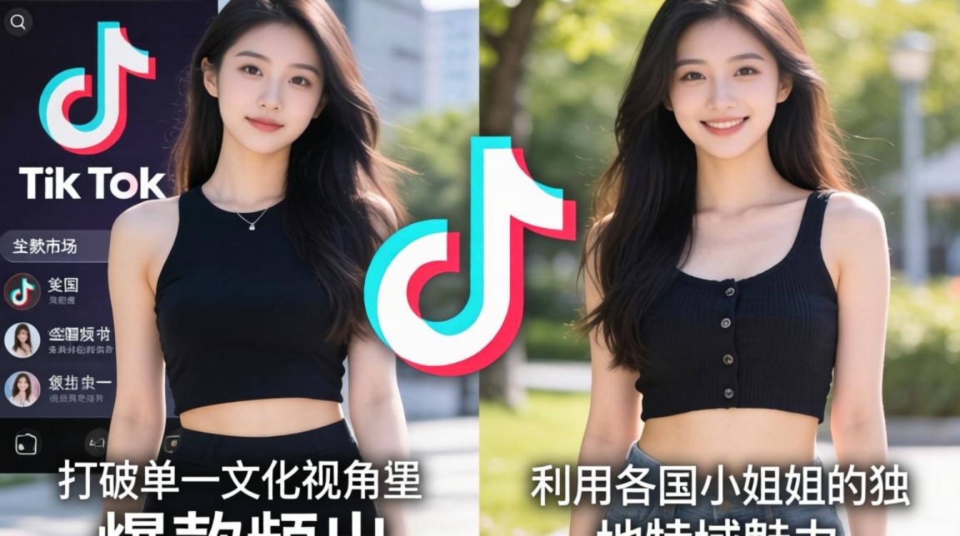 TikTok 各国小姐姐内容创作技巧