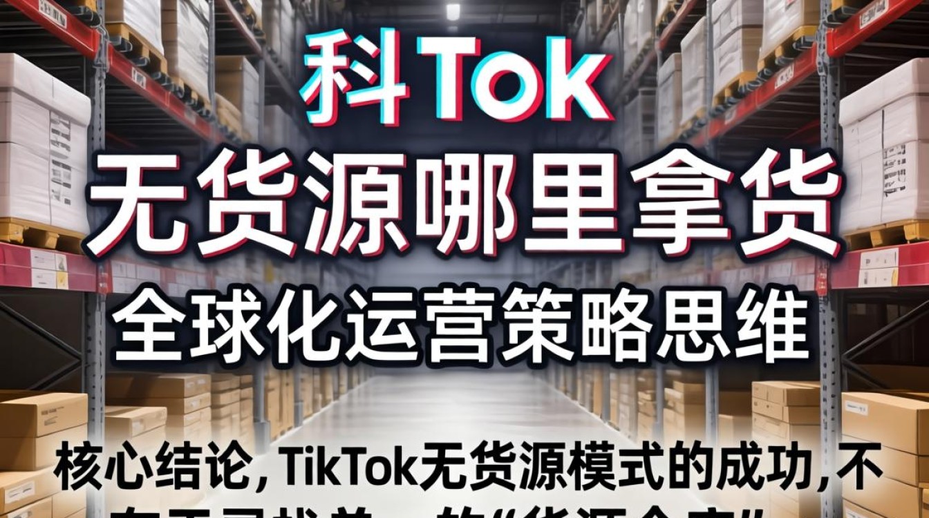 TikTok 无货源选品与全球运营策略