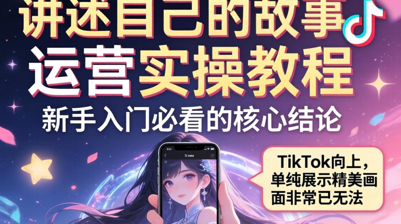 TikTok 讲述自己的故事 运营实操教程