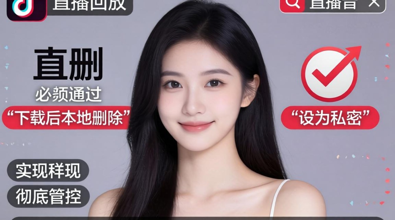 TikTok 直播回放怎么删除
