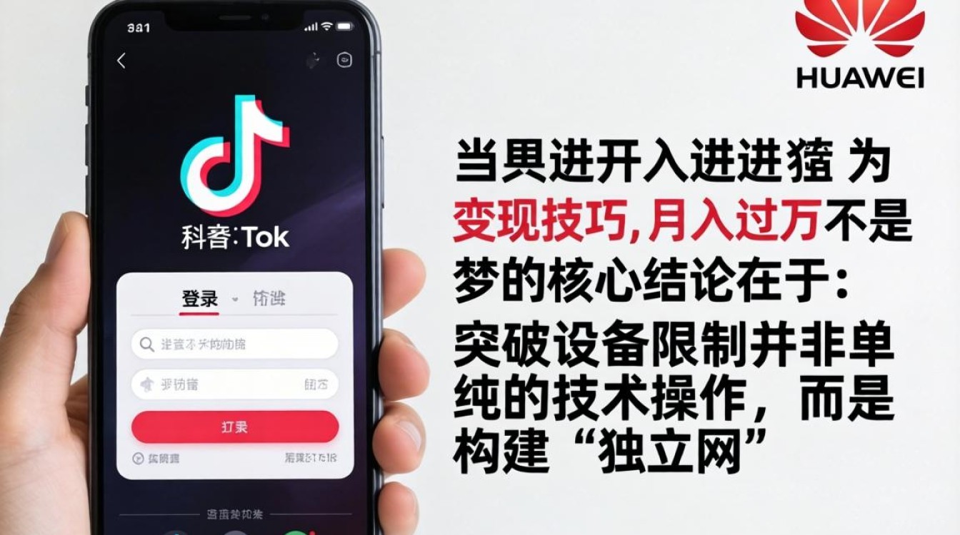 TikTok 怎么登录进去华为