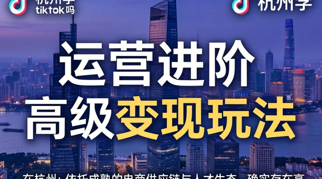 tiktok运营进阶与高级变现玩法
