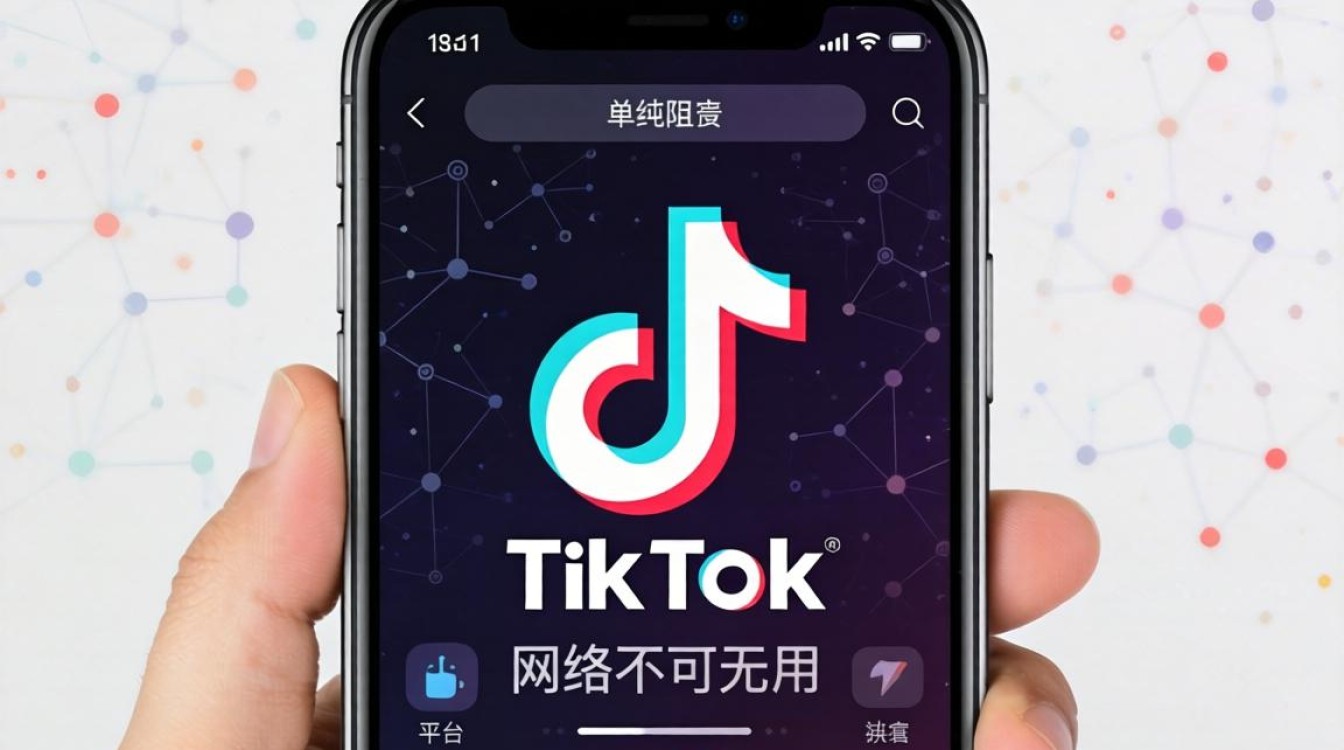 TikTok 显示网络不能用怎么办
