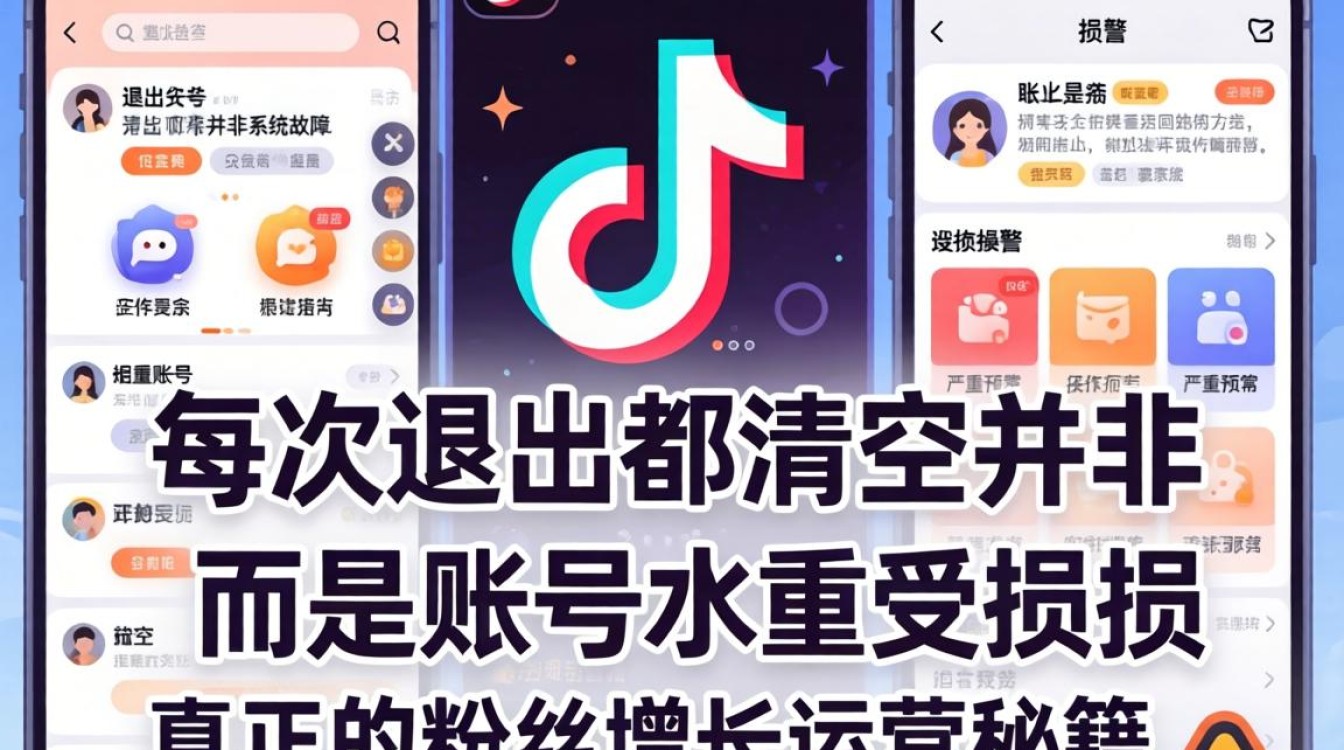 TikTok 每次退出都清空怎么办