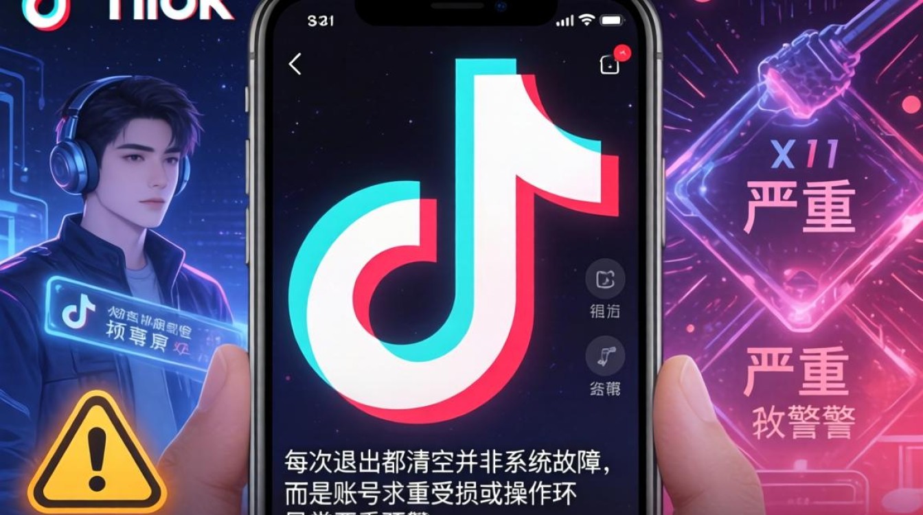 TikTok 每次退出都清空怎么办