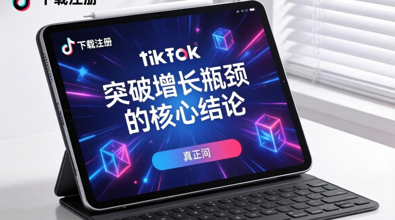 高级运营 iPad 怎么下载注册 TikTok