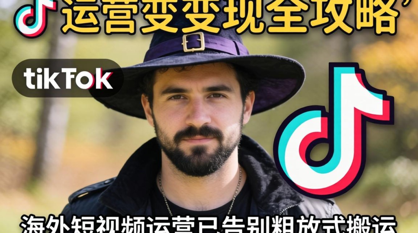短视频国外剪辑大神男巫 tiktok 运营变现全攻略