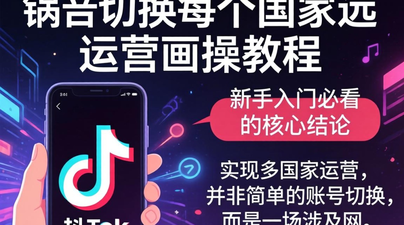 TikTok 如何切换每个国家