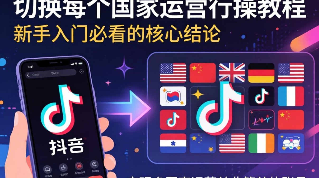 TikTok 如何切换每个国家