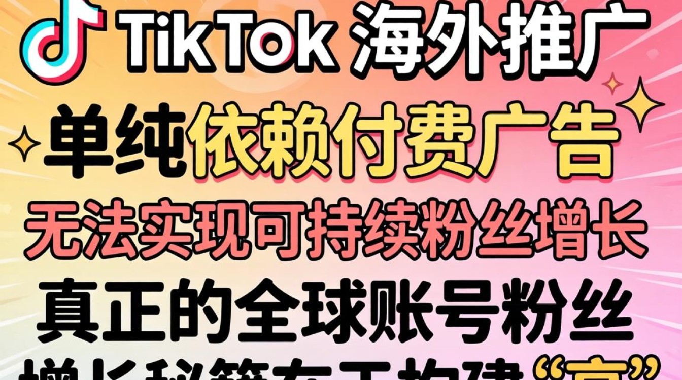 TikTok 在外国打的广告 全球账号粉丝增长秘籍