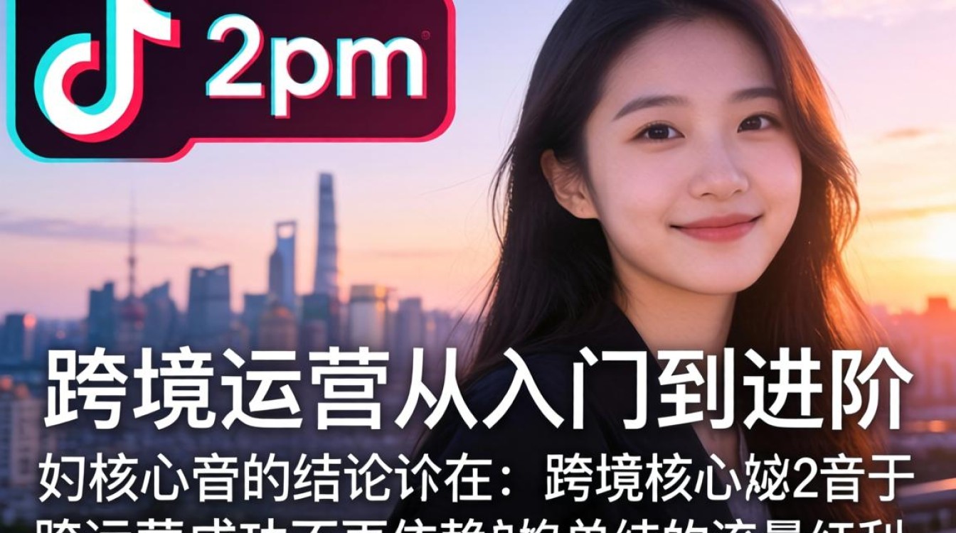 TikTok 2pm 下部跨境运营从入门到进阶