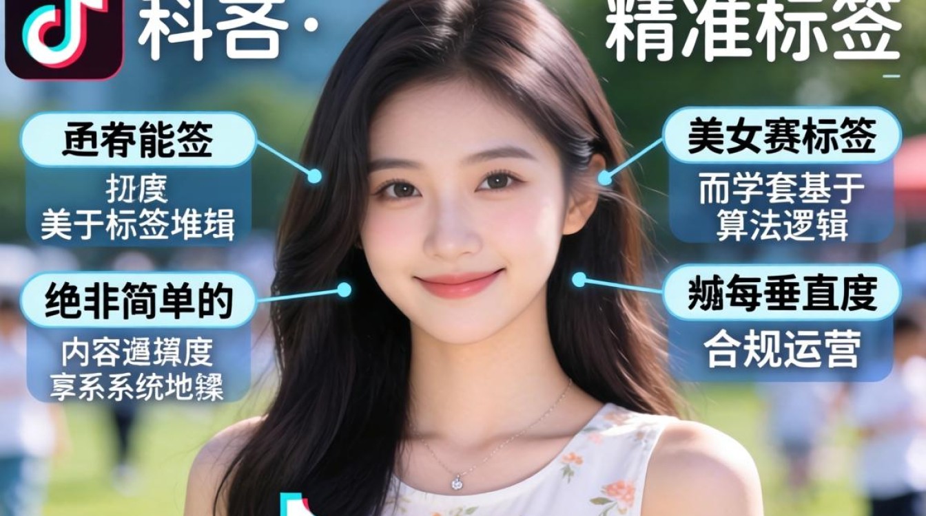TikTok 美女标签怎么加流量大