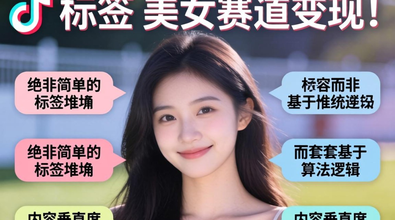 TikTok 美女标签怎么加流量大
