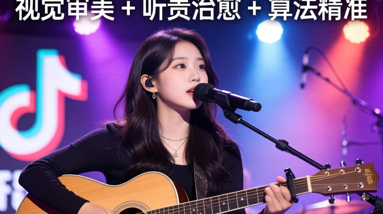 韩国女生弹吉他 tiktok 运营工具