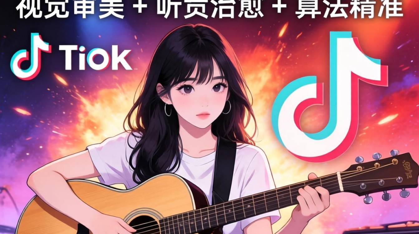 韩国女生弹吉他 tiktok 运营工具