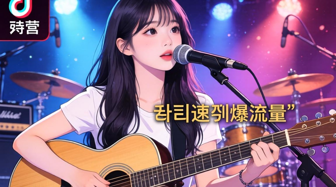 韩国女生弹吉他 tiktok 运营工具